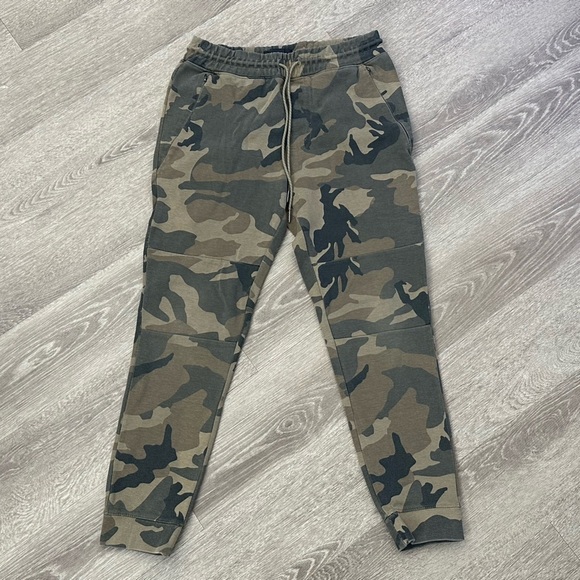 PacSun Green and Brown Camouflage Joggers - Picture 6 of 7